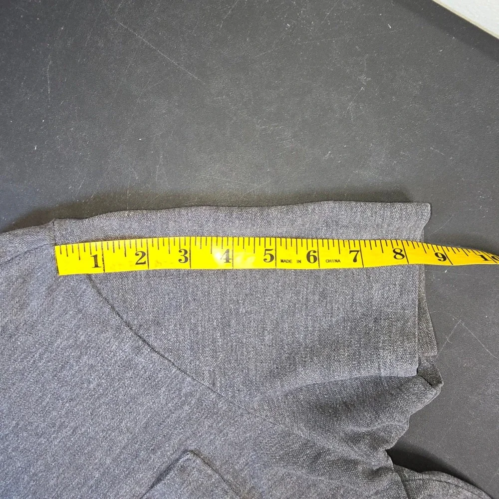 Banana Republic Mens Performance Pique Polo Shirt Gray Short Sleeve Pocket M
